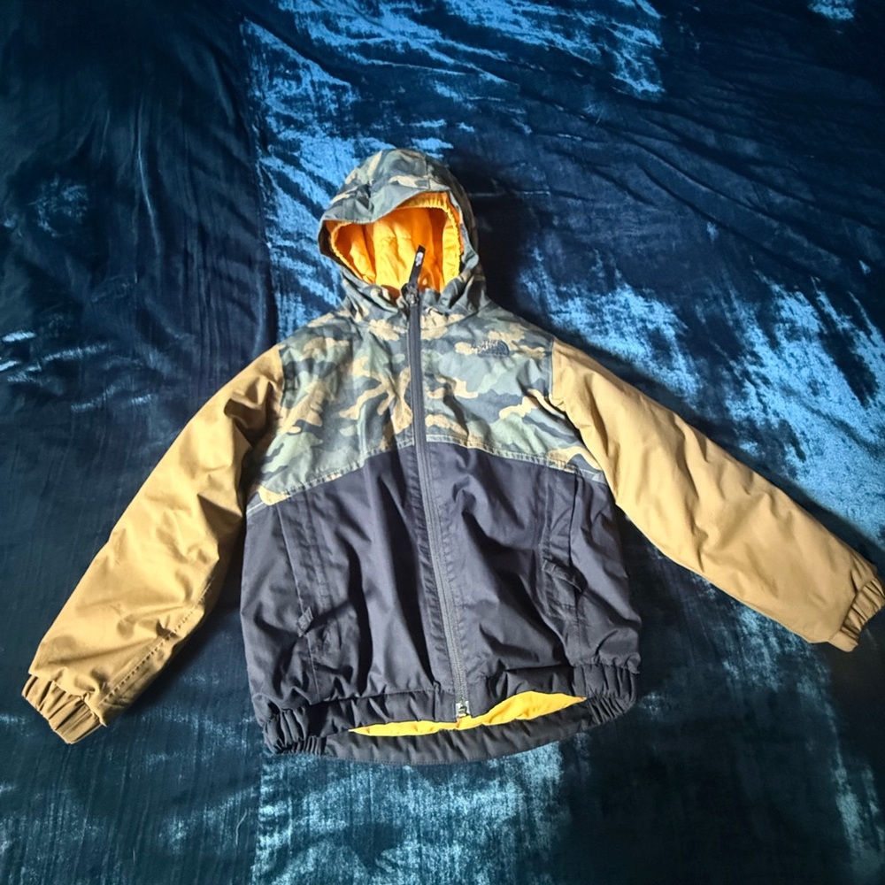 Boys The North Face Hooded Jacket 4T